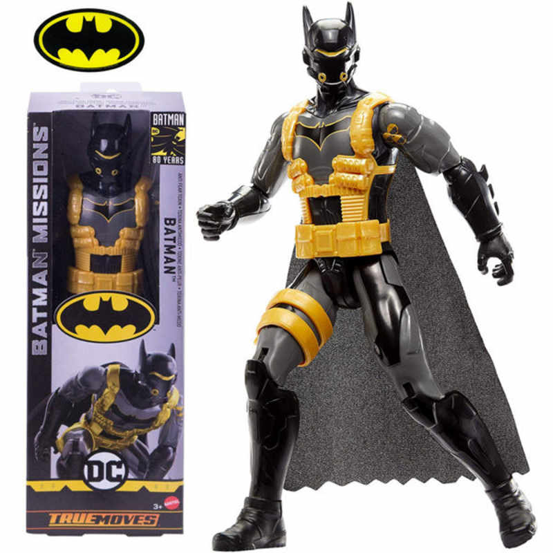 Batman Action Figure Missions Yellow and Black Body Armour
