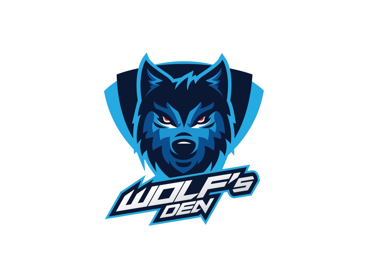 THE WOLF'S DEN LOGO - PREMIUM MEN'S TANK TOP - BLACK The Wolf's Den  Official Store
