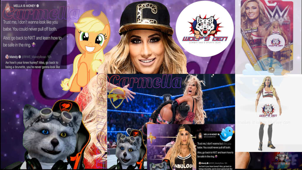 WWE Carmella Action Figure Wolfs Den
