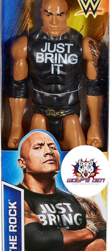 wwe action figures toys wrestling the rock