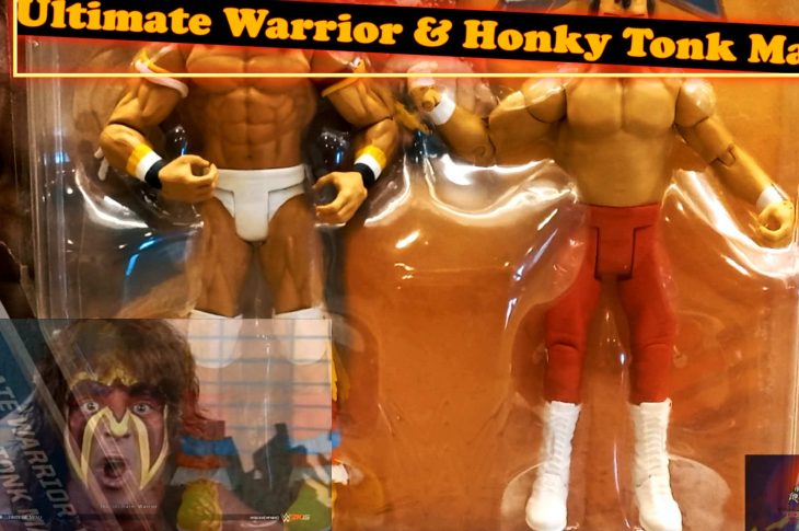 Ultimate Warrior Versus Honky Tonk Man Action Figure