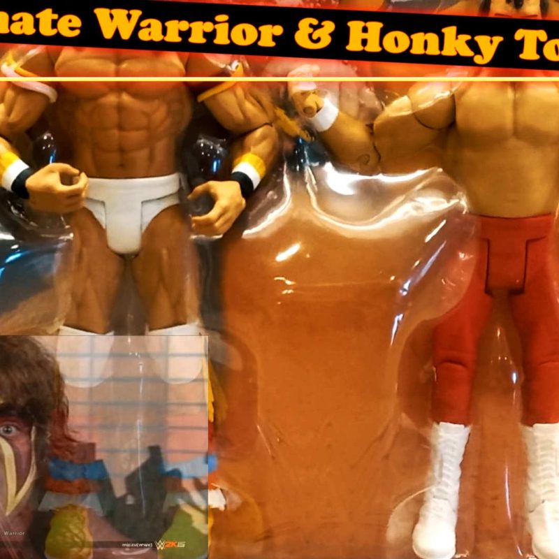 Ultimate Warrior Versus Honky Tonk Man Action Figure