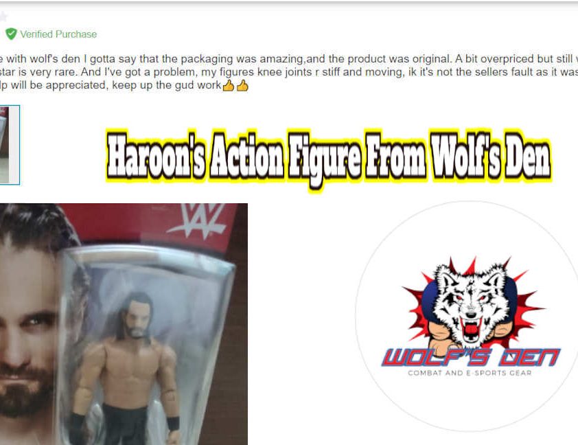 Haroon Action Figure Wolfs Den