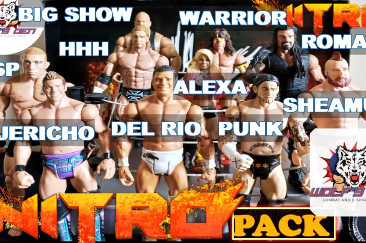 Nitro Pack WWE AEW UFC Action Figures Wolfs Den Shop