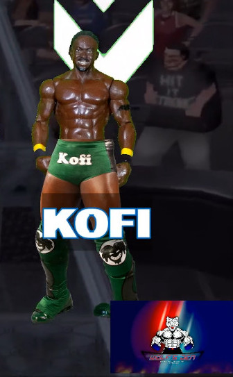Kofi Kingston WWE Action Figures Toys