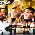 Evolution, HHH, Batista, Randy Orton and Ric Flair WWE Action Figures