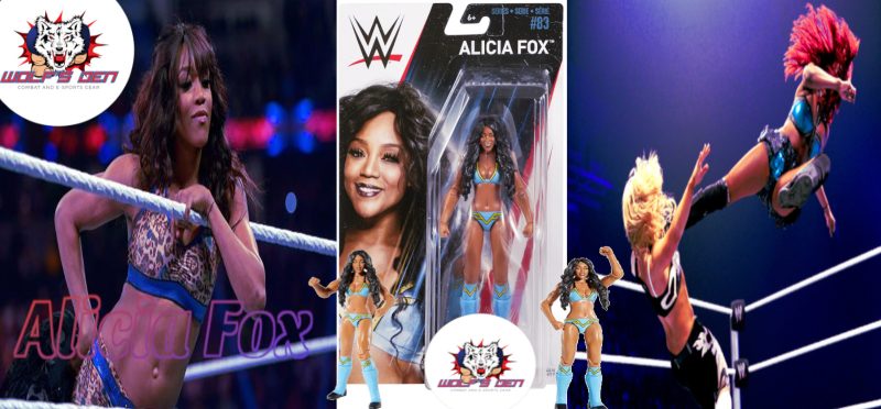 Alicia Fox WWE Action Figure Poster Wolfs Den Shop
