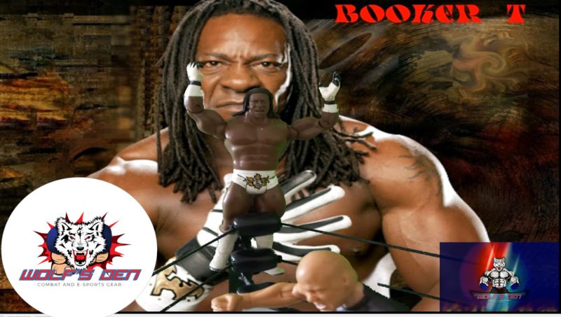 Booker T Wolfs Den Shop WWE Wrestling Action Figure