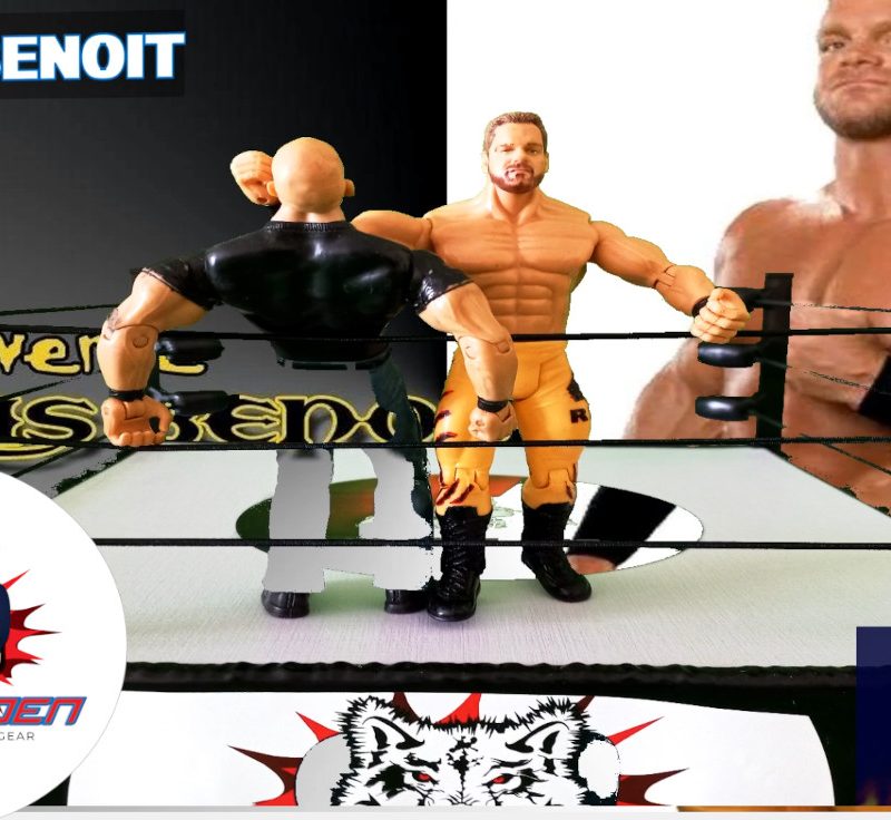 Chris Benoit Wolfs Den Shop WWE Wrestling Action Figures