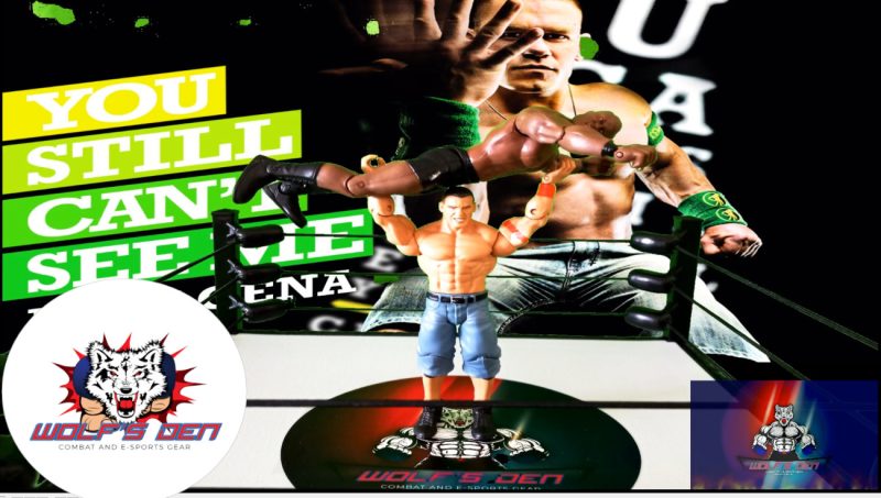 John Cena Wolfs Den Shop WWE Wrestling Action Figure