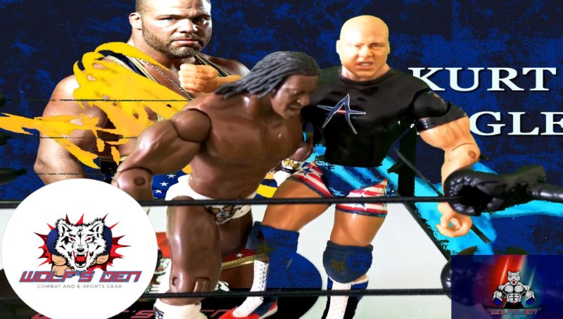 Kurt Angle Wolfs Den Shop WWE Wrestling Action Figures