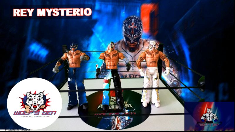 Rey Mysterio Wolfs Den WWE Wrestling Action Figures