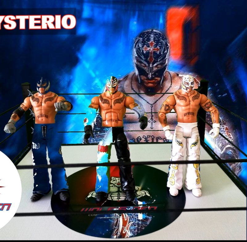 Rey Mysterio Wolfs Den WWE Wrestling Action Figures