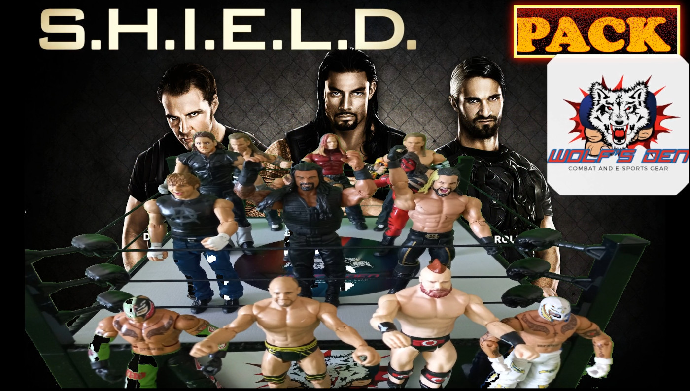Shield Pack Wolfs Den WWE Wrestling Action Figures
