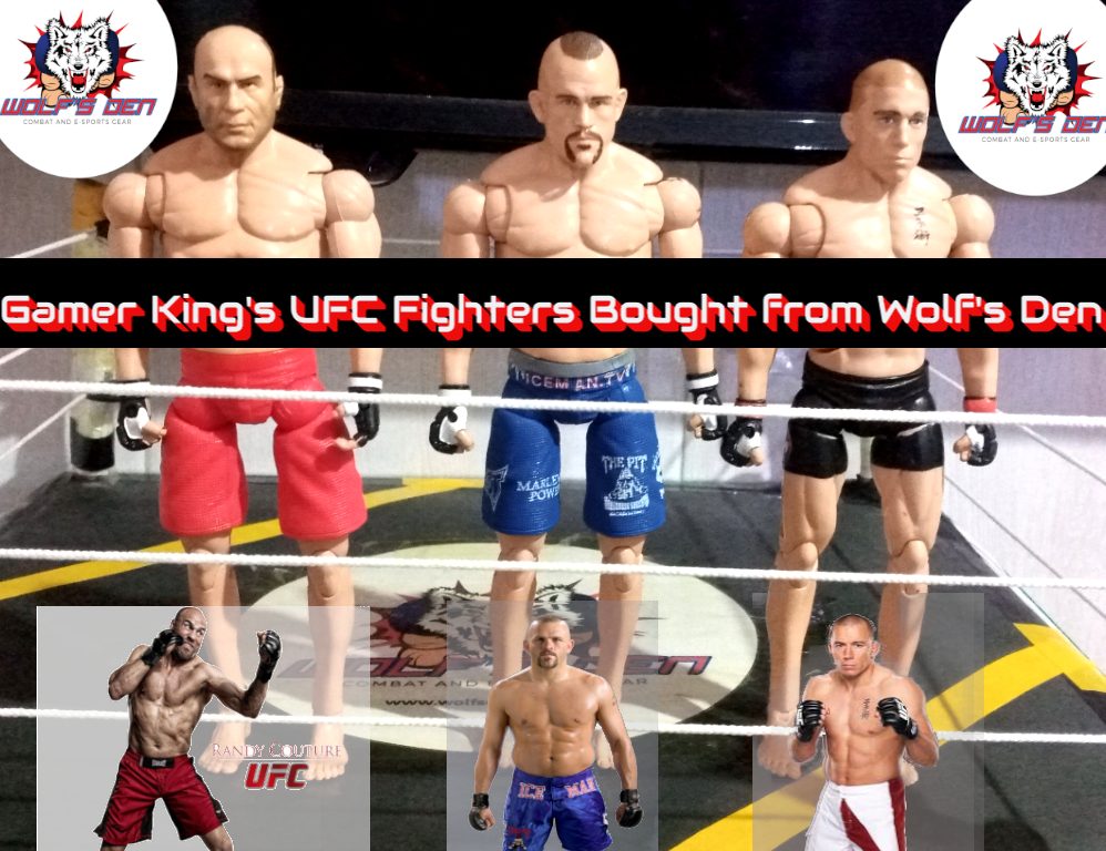 Gamer King UFC Action Figures Wolfs Den