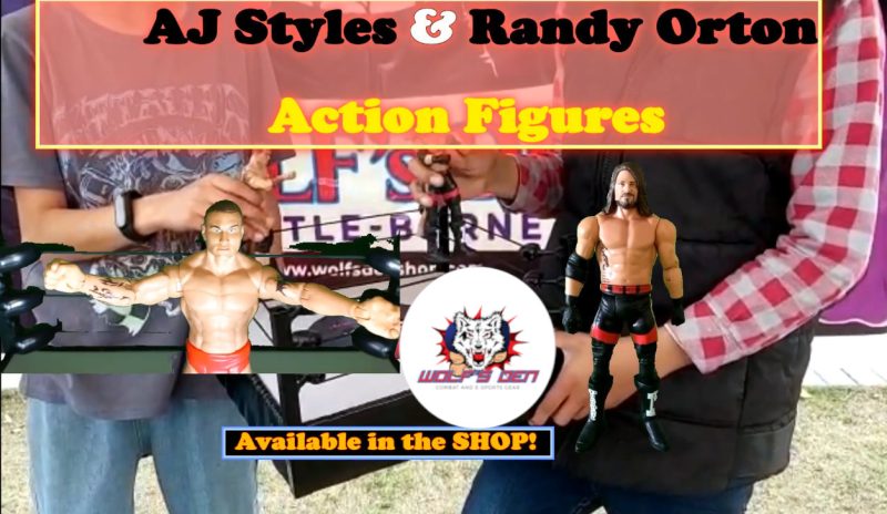 AJ Styles and Randy Orton Action Figures