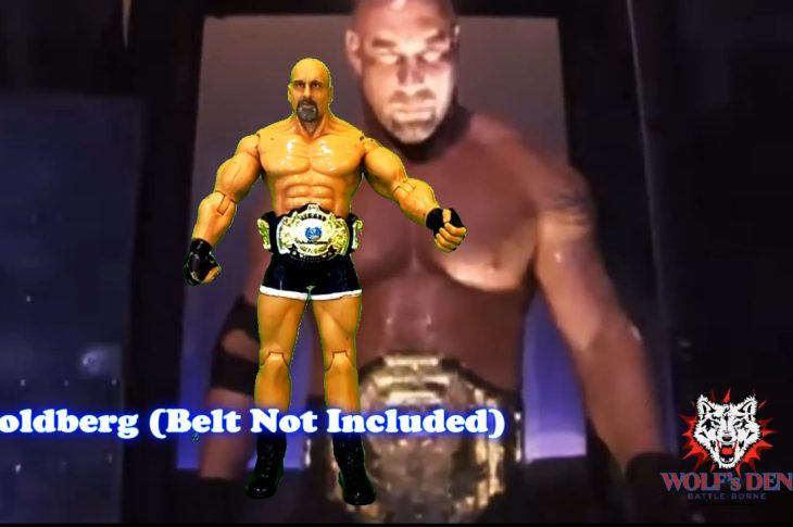 Goldberg WCW WWE Wrestling Action Figure