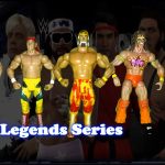 WWE Legends Series Macho Man Ricky The Dragon Steamboat Hulk Hogan and Ultimate Warrior